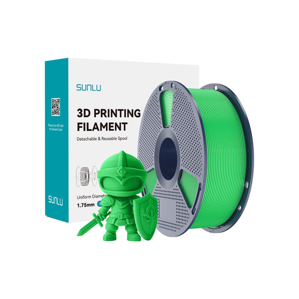 Sunlu PLA+ Filament (Green)
