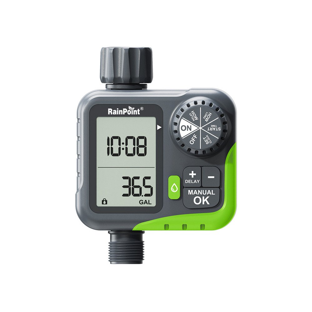 RainPoint ITV117 Irrigation Controller with Water Usage Limiter