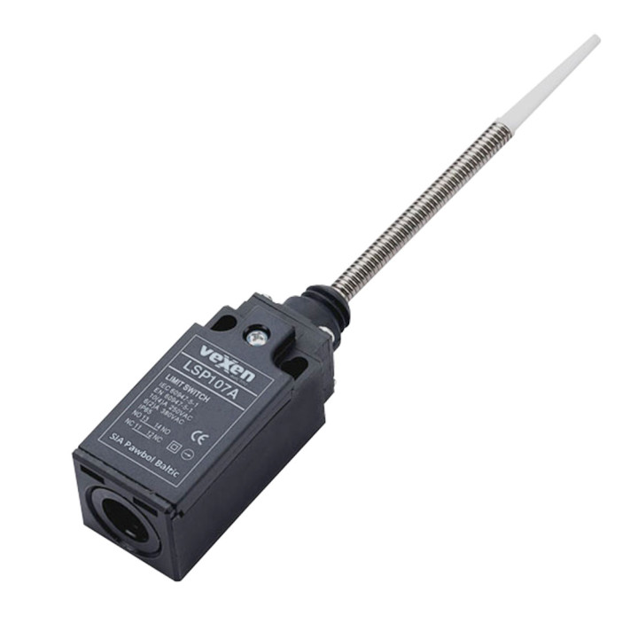 VEXEN LSP107A концевой выключатель пластик, пружинный рычаг