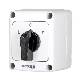 PNGRS2511 motor reversing сam switch L-0-R 3P 25A IP65