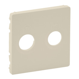 Legrand Valena Life TV-SAT Plate, Ivory