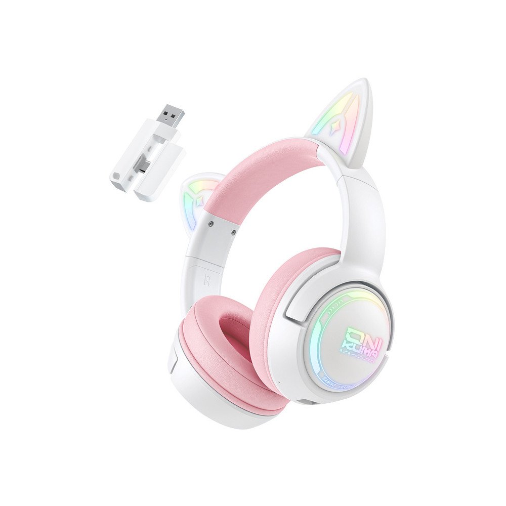ONIKUMA GT838 gaming headphones (pink)