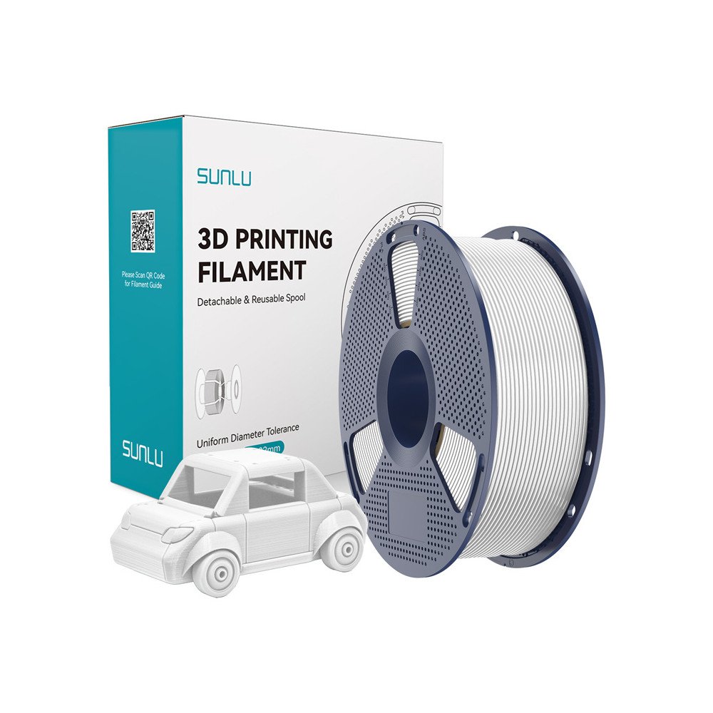 Sunlu PETG Filament (White)