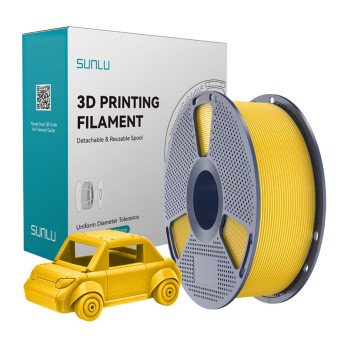 Sunlu PETG Filament (Bright Yellow)