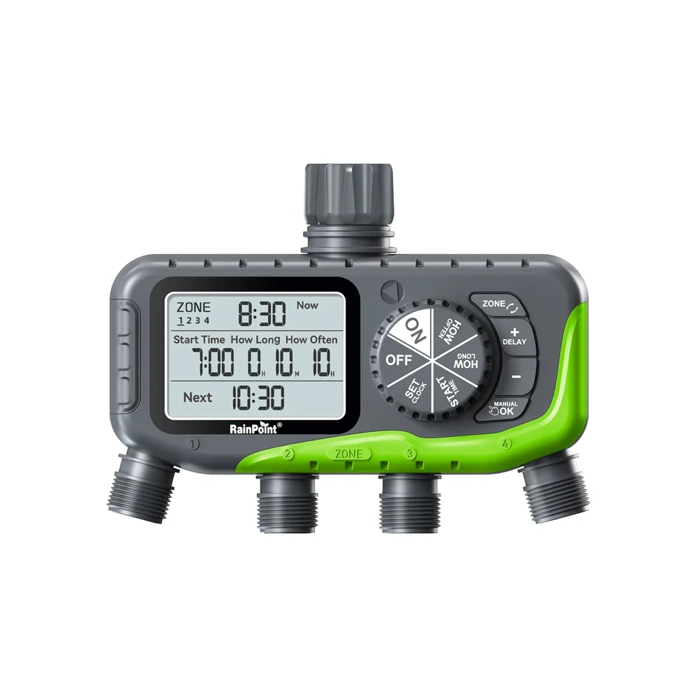 RainPoint 4-Zone Irrigation Controller ITV447
