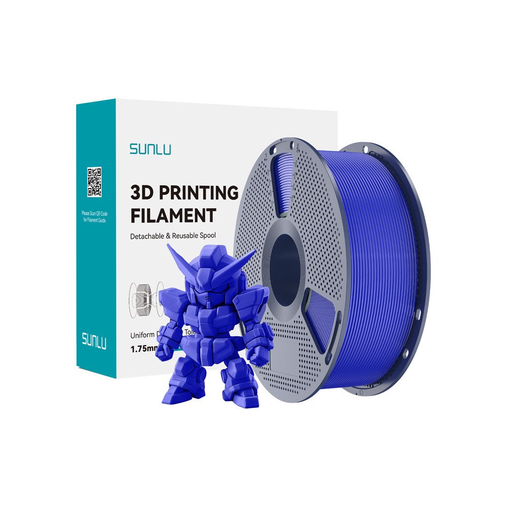 Sunlu PLA+ 2.0 Filament (Light Blue)