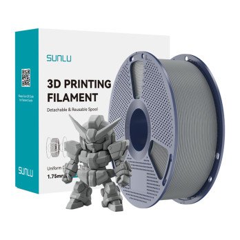 Sunlu PLA+ 2.0 -filamentti (harmaa)