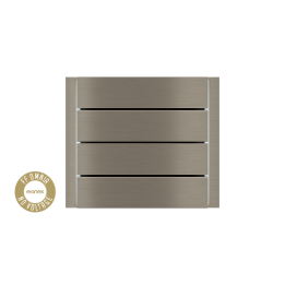 Ekinex накладка Form/Flank/NF 80x20 mm никель металл EK-TRO-GBR