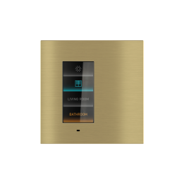 Signum square plate Surface Metal Brass