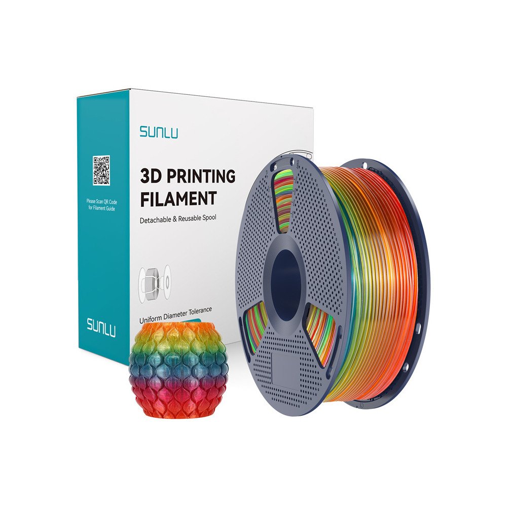Sunlu PLA Transparent (Rainbow) 01 Filament