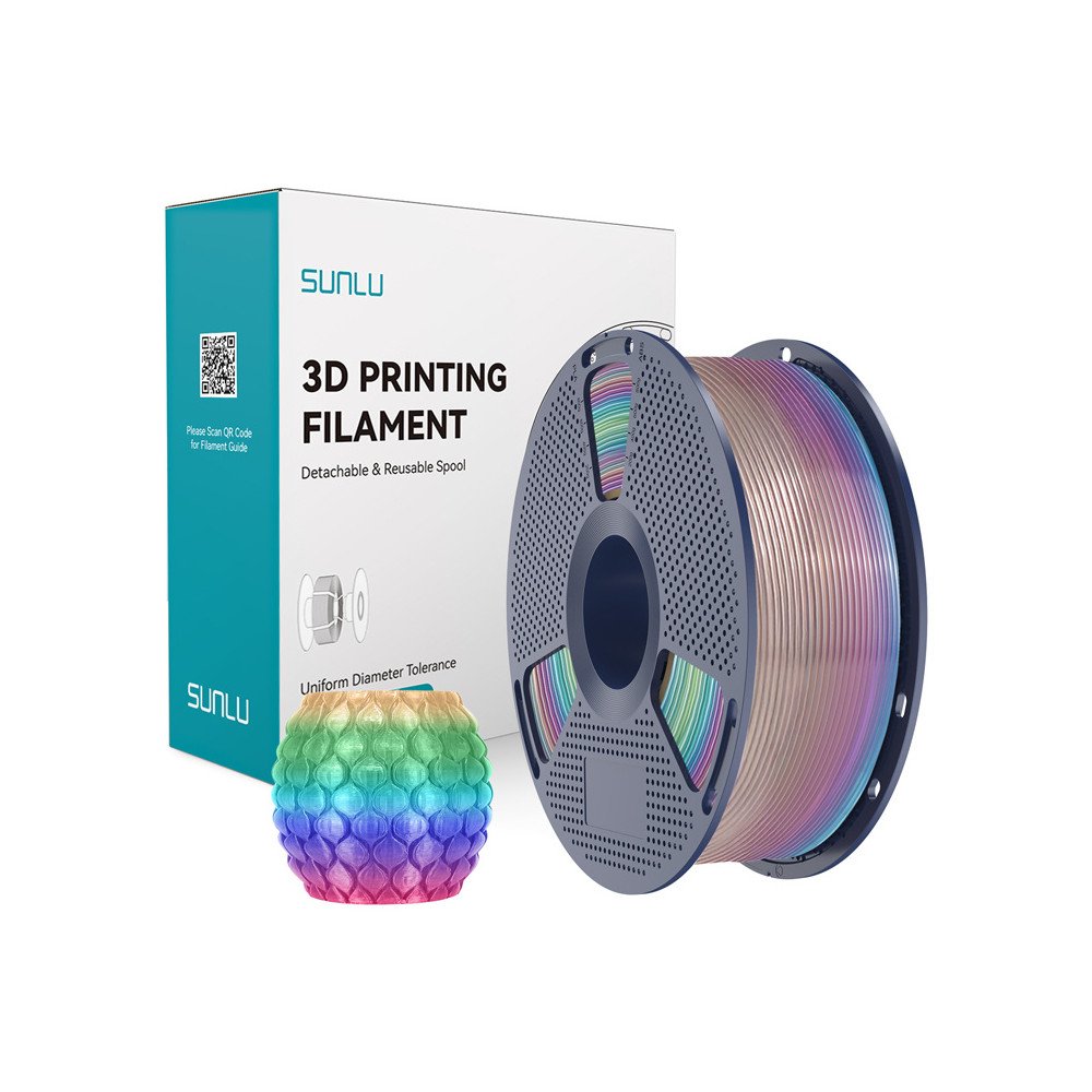Sunlu PLA Transparent (Rainbow) 04 Filament