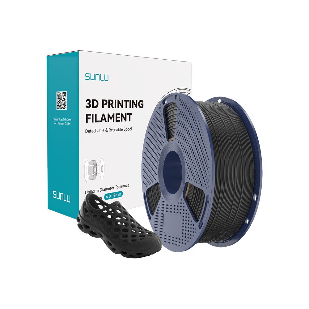 Sunlu TPU 95A kveldiegs (melns)