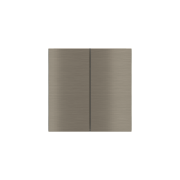 Ekinex plāksne Form/Flank/NF 40x80 mm niķelis metāls EK-TRV-GBR