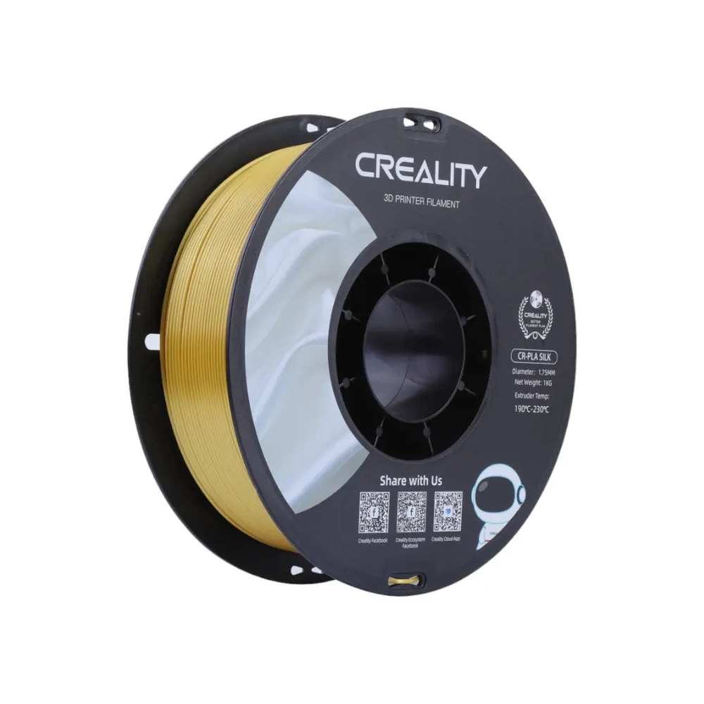 CR-Silk PLA Filament Creality (kulta)