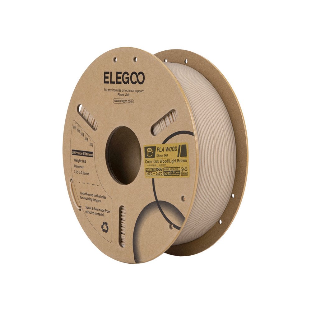 PLA Wood filament (light oak)