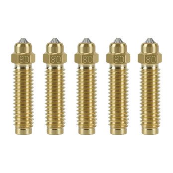 0.8 mm hardened brass nozzle set for ELEGOO Centauri Carbon