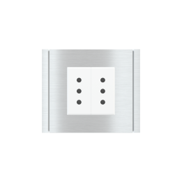 Ekinex plāksne Form/Flank/NF 80x80 mm metāls EK-PQP-GBQ