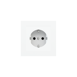 Ekinex plāksne Form/Flank/NF 80x80 mm balts plastmasa EK-PQG-GAA