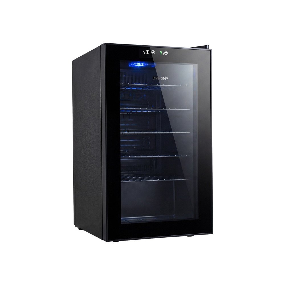 Euhomy BR001-89 70L beverage display refrigerator (black)