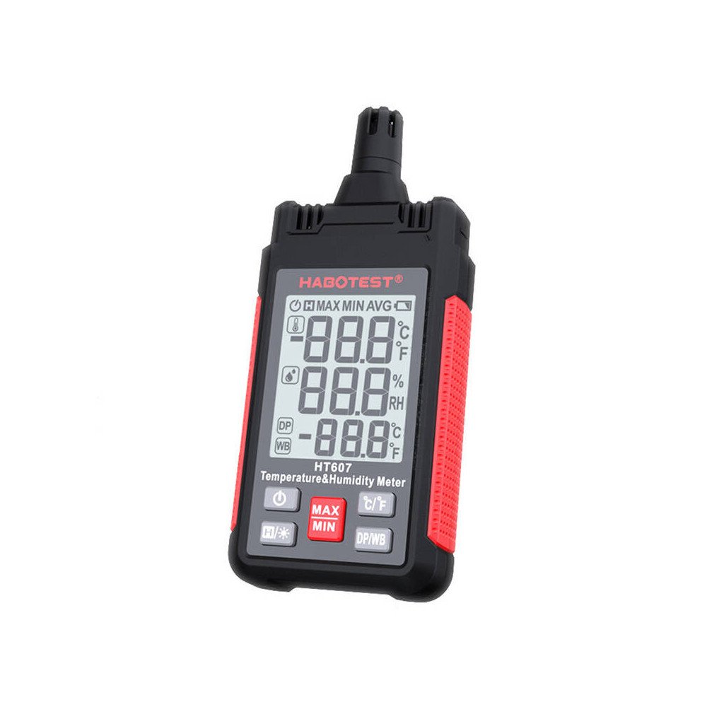 Temperaturas un mitruma meritajs Habotest HT607