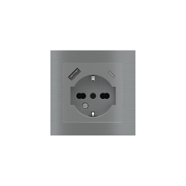 Ekinex plāksne Form/Flank/NF 80x80 mm titāns metāls EK-PQG-GBS
