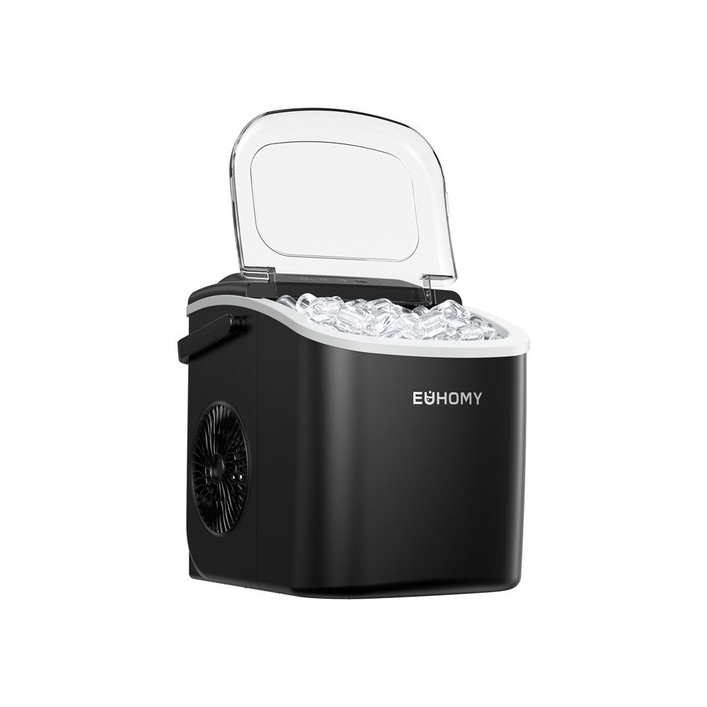 Euhomy IM001 ice cube maker, 1.2 l, 12 kg (black)