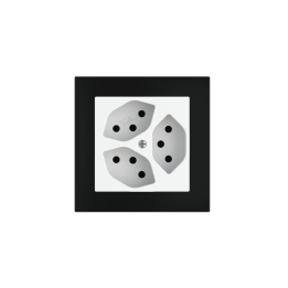 Ekinex plāksne Proxima 60x60 mm melns metāls EK-PQA-F-LAE