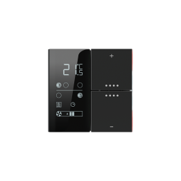 Ekinex plāksne Form/Flank/NF 40x40 mm Black Ingo Fenix NTM EK-TQQ-FNI
