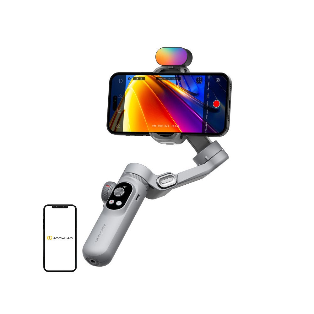 AOCHUAN X Pro Gimbal RGB valgustusega (hall)