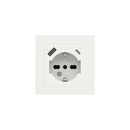 Ekinex plāksne Form/Flank/NF 80x80 mm White Malè Fenix NTM EK-PQG-FBM
