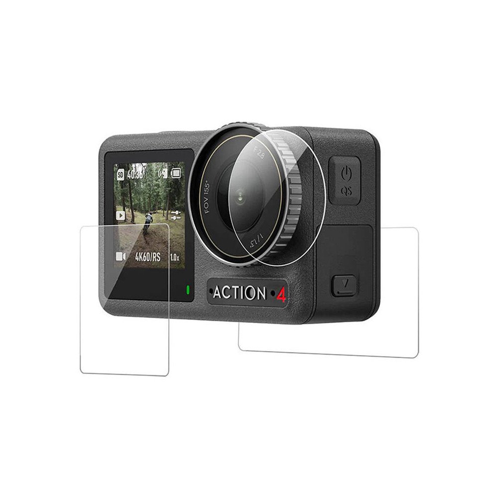 Nayttoelokuva TELESIN DJI Osmo Actionille 4/3