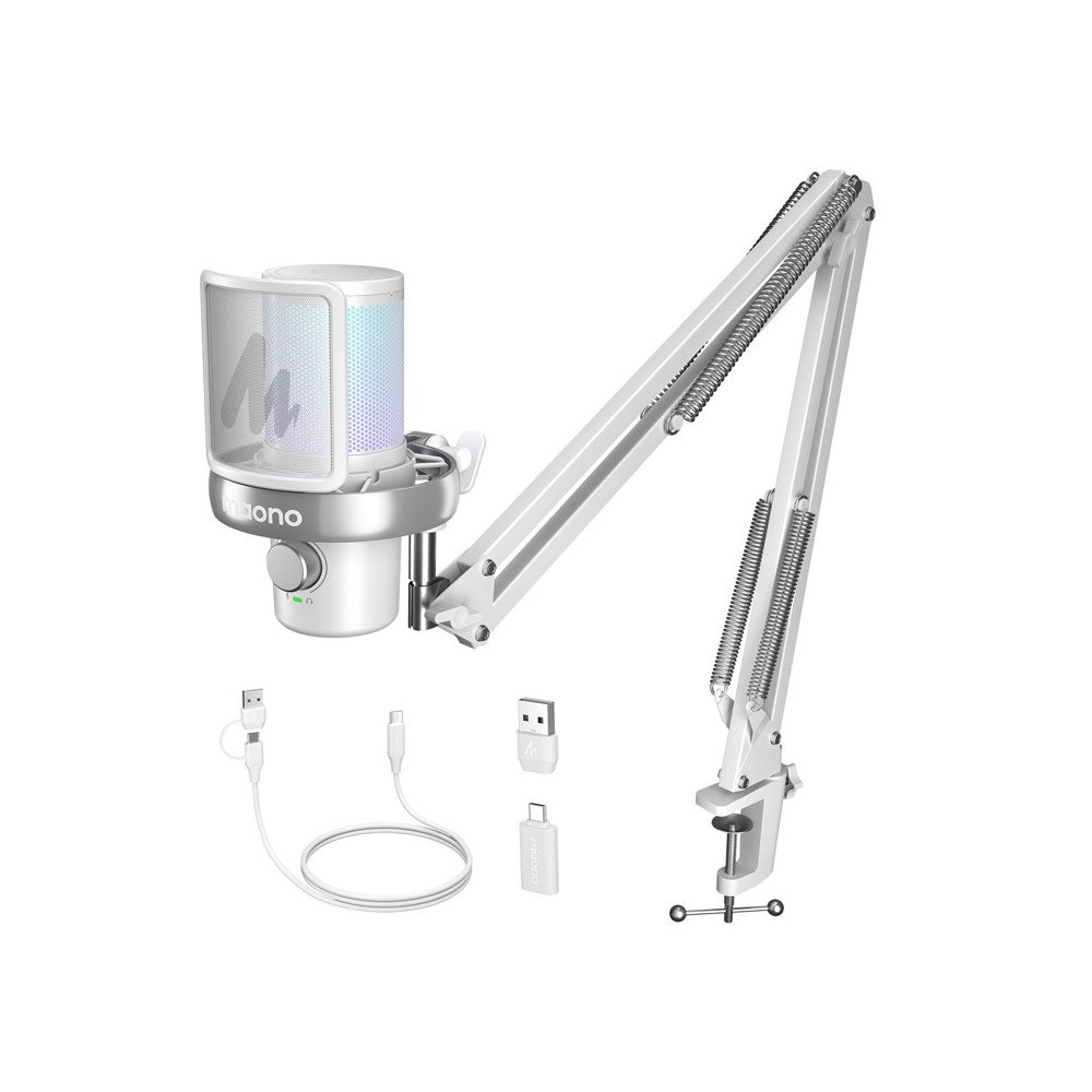 Maono DM40 S Pro mikrofoni (valkoinen)