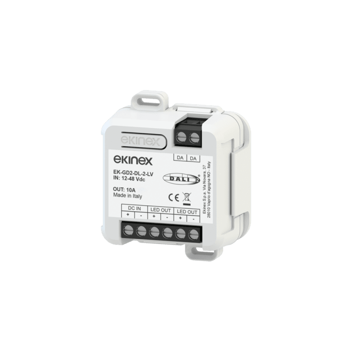 DALI dimmer 12/48 Vdc 2 channels