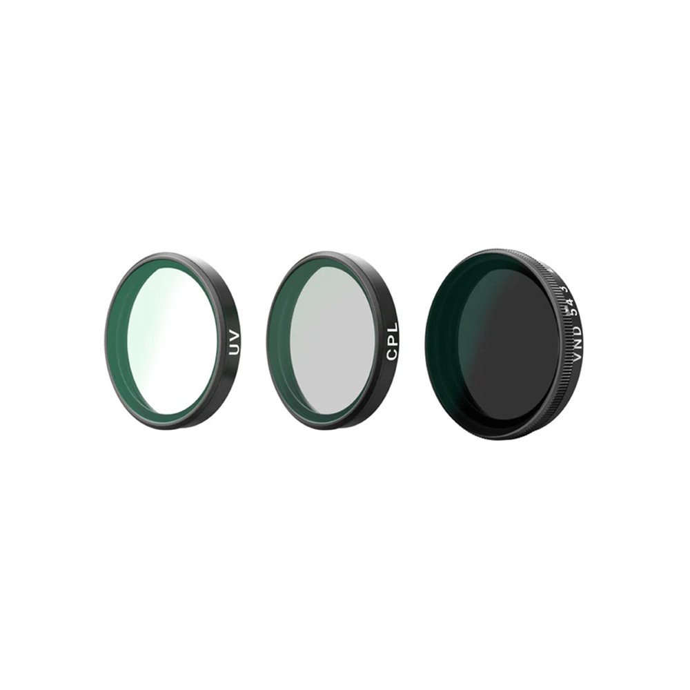 Telesin CPL/VND8/UV filtru komplekts prieks DJI Osmo Action 6 (3 gab.).