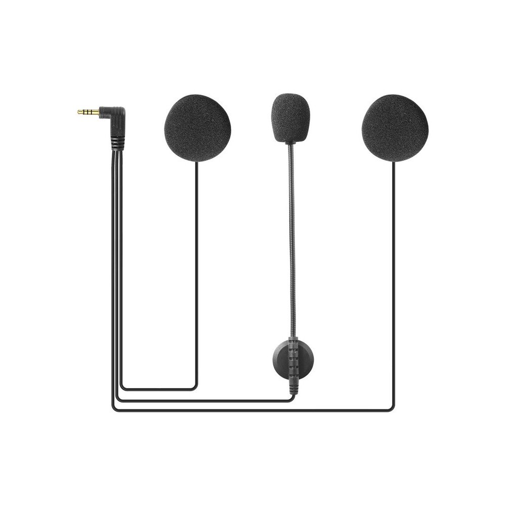 Moottoripyorakyparakuulokkeet 3,5 mm:n pistokkeella V6pro+ EJEAS HIFI-M intercomille