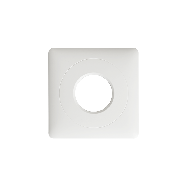 Support and plate for wall-box mounting of EK-SG2-TP-M sensor (white)