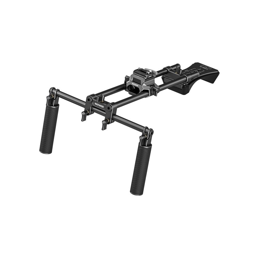 NEEWER SR007 universalus trikojis ant peties su ARCA laikikliu
