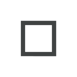 Square Plate 71 (Form/Flank/NF) (80x80) 1 window (60x60) Fenix NTM Grey Bromine