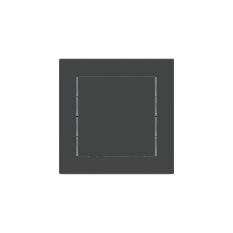 kit 1 rocker 71 serie Square with symbols (60X60) Fenix NTM Grey Bromine
