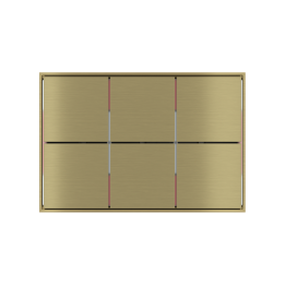 Square Frame FF Form (86X86) Metal Brass