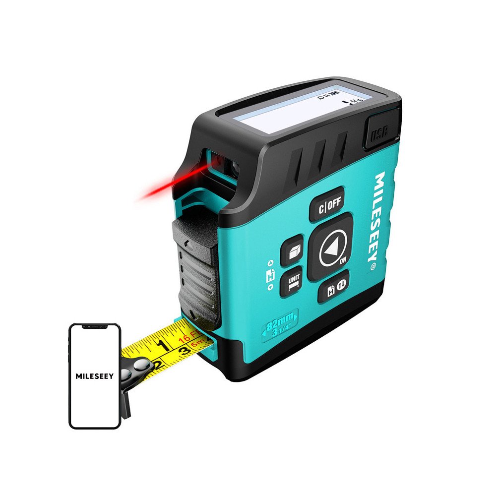 Mileseey DT20 laserkaugusmootur 40-meetrise moodulindiga