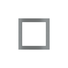 Ekinex plāksne Form/Flank/NF 80x80 mm titāns metāls EK-PQS-GBS