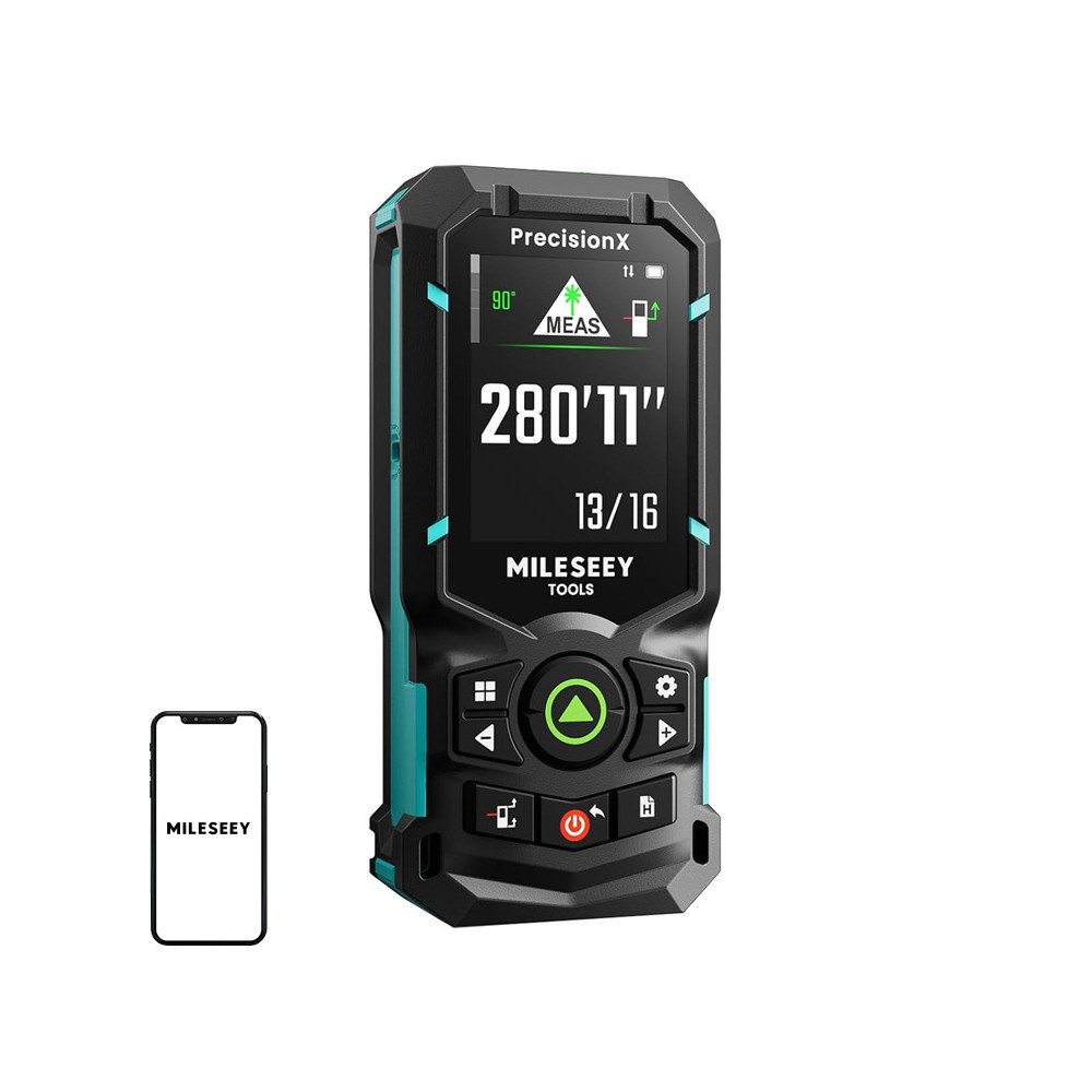 Mileseey S50 lazerinis nuotolio ieskiklis