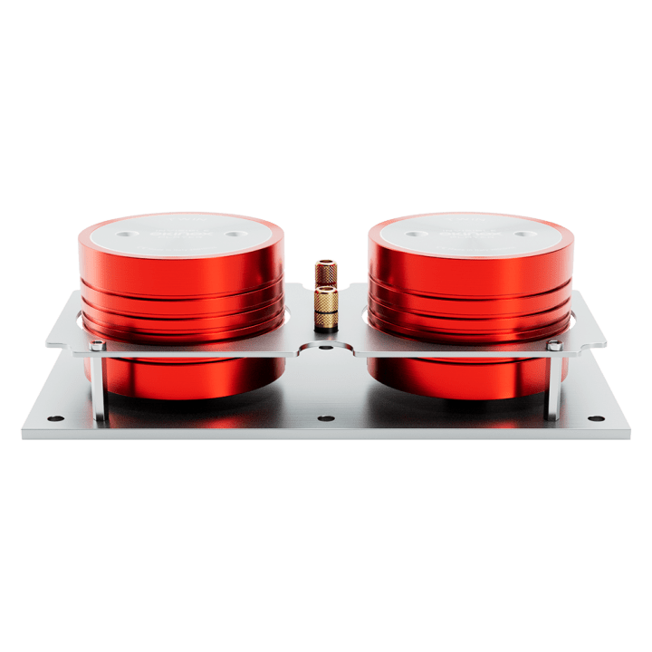 Double acoustic energy transmitter Invisible TWIN