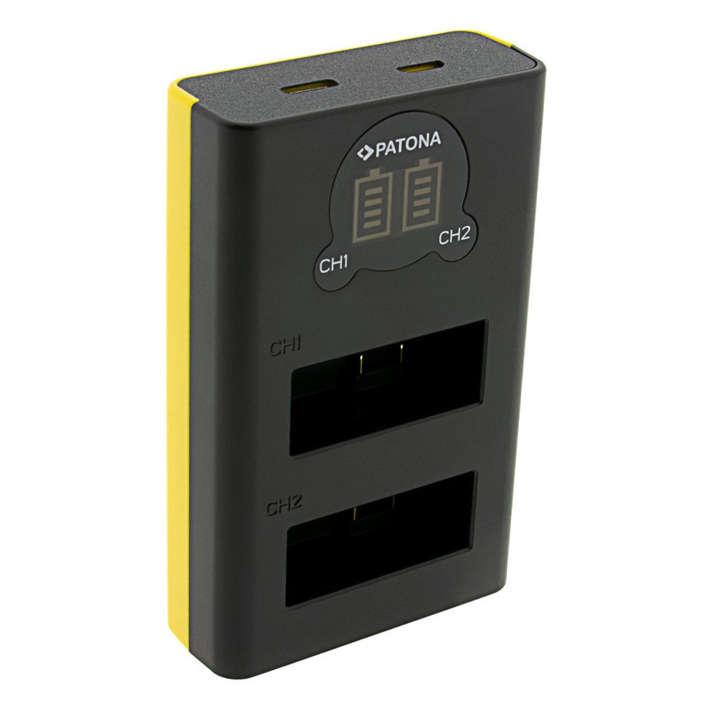 Dual GoPro Hero 13 USB-C Charger with LCD