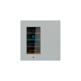 Signum square plate Deep Fenix NTM Grey Efeso