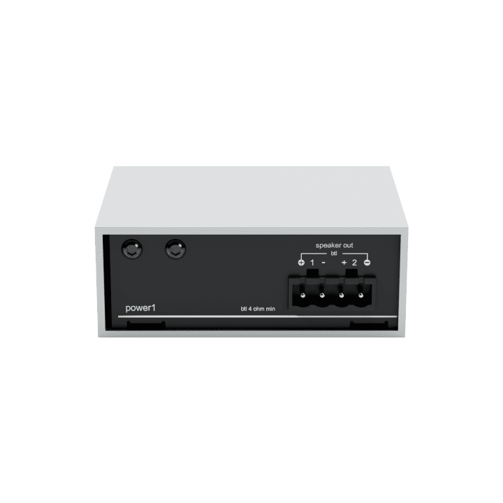 Amplifier for Invisible acoustic energy transmitters POWER 1 200W on 1 channel - 80W on 2 channels
