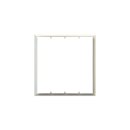 Square Slim frame ERA series Metal Steel Brushed