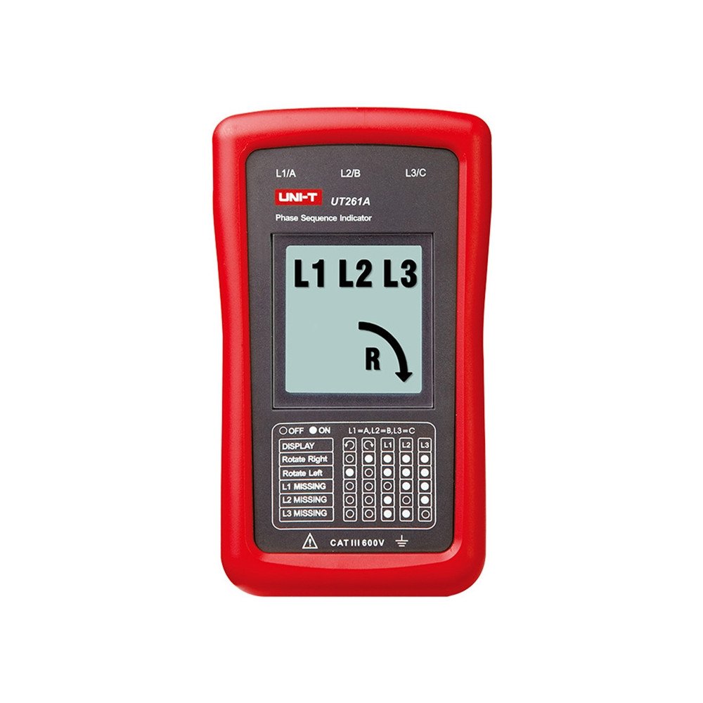 Uni-T UT261A Motor Phase and Rotation Direction Tester