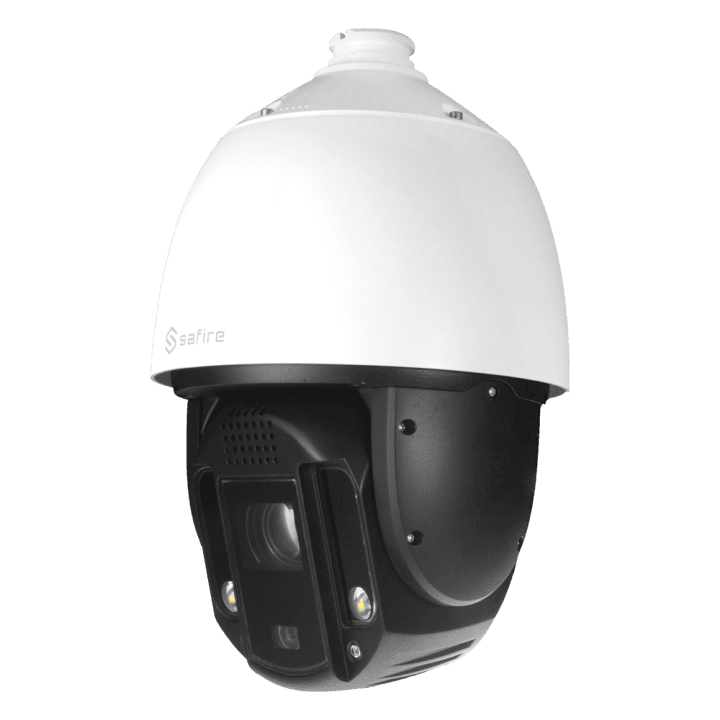 SAFIRE SF-IPSD8925ITA-4US-AI 25x optinen zoom PTZ IP -kamera Wi-Fi:llä, PoE:llä, IP66:lla, AI Analyticsilla